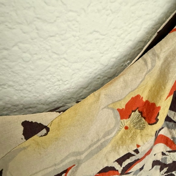 Anthropologie HD Paris Fern Flower Silk Slip Tank Dress Y2K Boho Hippie - Picture 6 of 8